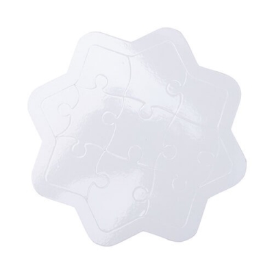Puzzle do sublimacji w kształcie osmiokąta - 11 elementów